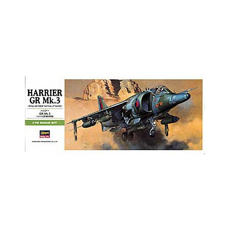 Harrier GR Plastikflugzeugmodell. Mk.3 1/72 | Scientific-MHD