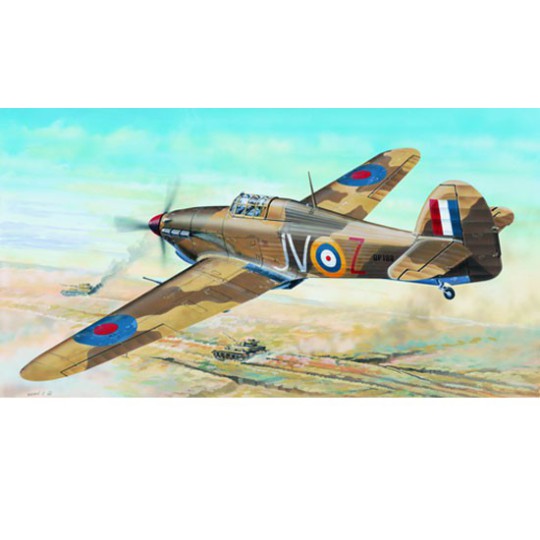 Maquette d'avion en plastique HURRICANE MK. IID TROP Maquette d'avion en plastique HURRICANE MK. IID TROP