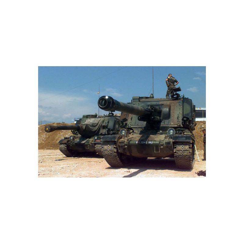 Maquette de Char en plastique GCT 155mm AU-F1 SPH Français 1/35