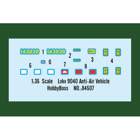 LVKV 9040 anti-Air Vehicle 1/35 plastic plastic model | Scientific-MHD