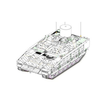 LVKV 90C Anti-Air-Fahrzeug 1/35 Plastikmodell für Kunststoff | Scientific-MHD