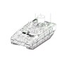 Maquette de Char en plastique LvKv 90C Anti-Air Vehicle 1/35