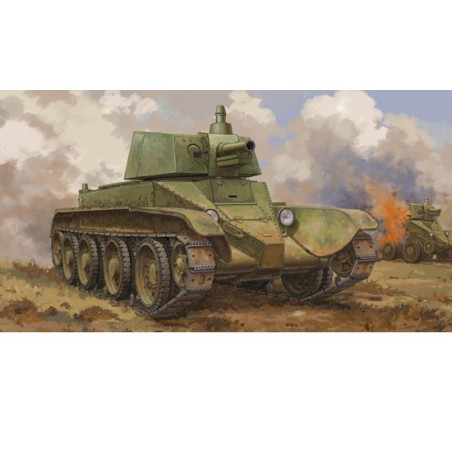 SOVIET D-38 TANK 1/35 plastic plastic model | Scientific-MHD