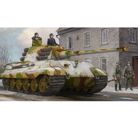 Plastic tank model pz.kpfw.vi sd.kfz.182 tiger II 1/35 | Scientific-MHD