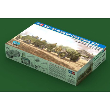 M3A1 plastic truck model Late Tow version 122mm Howitzer M-30 1/35 | Scientific-MHD