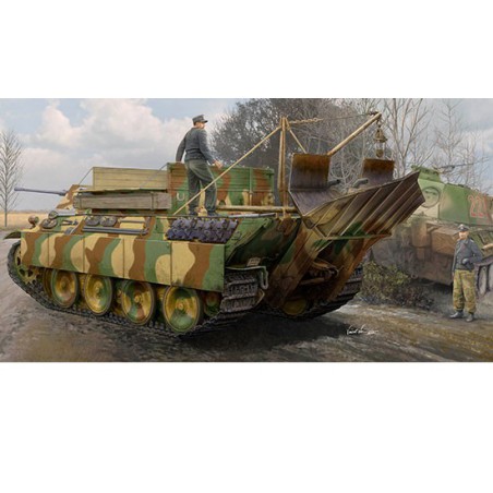 Maquette de Char en plastique German Sd.Kfz.179 Bergepanther Ausf.G 1/35