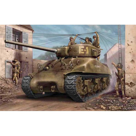 US -Plastiktankmodell M4A1 76 (W) 1/48 Tank | Scientific-MHD