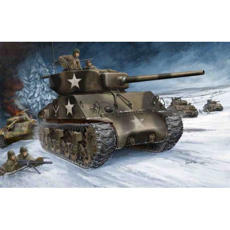 US M4A 376 (W) Tank 1/48 Kunststoffmodell für Kunststoff Kunststoff | Scientific-MHD