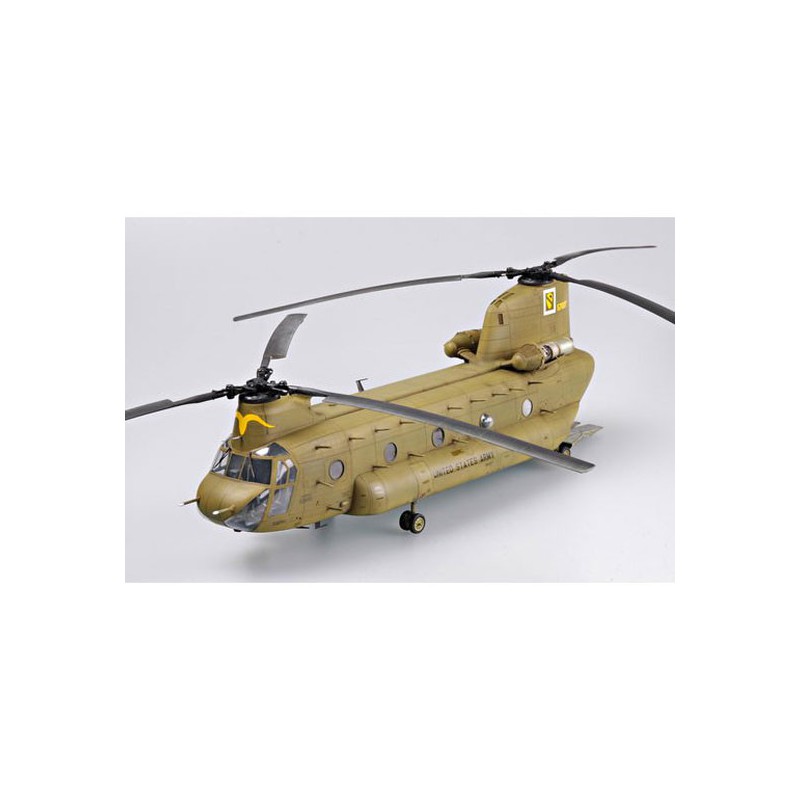 Maquette d'hélicoptère en plastique CH-47A CHINOOK Maquette d'hélicoptère en plastique CH-47A CHINOOK