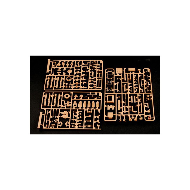 Maquette de camion en plastique M1070/M1000 HETS 1/35