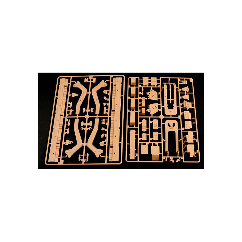 Maquette de camion en plastique M1070/M1000 HETS 1/35