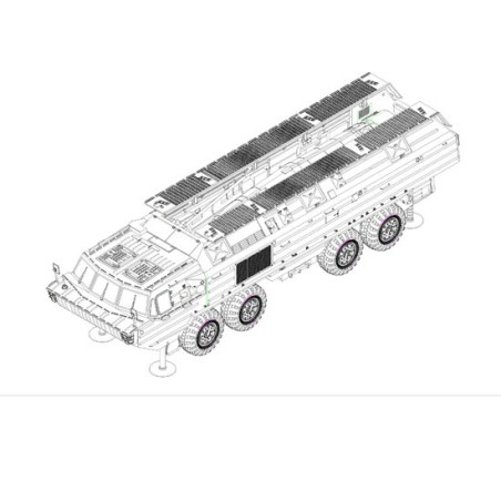 SS-23 STBS 1/35 plastic truck model | Scientific-MHD