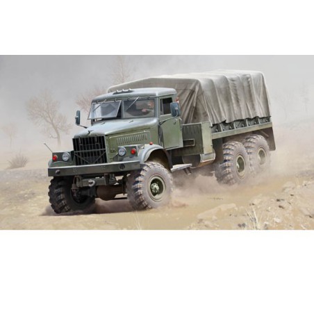 Maquette de camion en plastique Russian KrAZ-255B 1/35