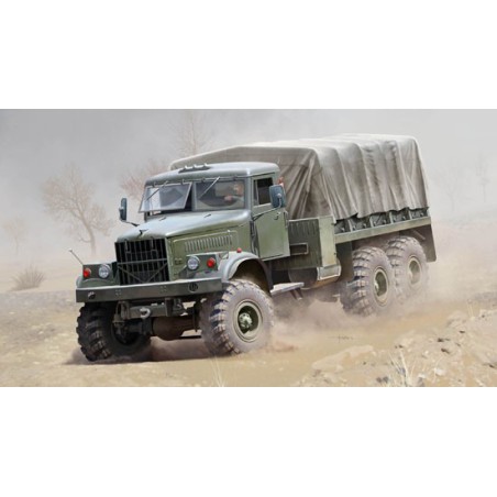 Maquette de camion en plastique Russian KrAZ-255B 1/35