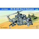 Maquette d'hélicoptère en plastique MI-24V HIND-E
