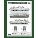 MBV-2 Late KT-28 GUN 1/35 plastic train model | Scientific-MHD