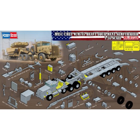 M911 plastic truck model C-het Heavy Equip 1/35 | Scientific-MHD