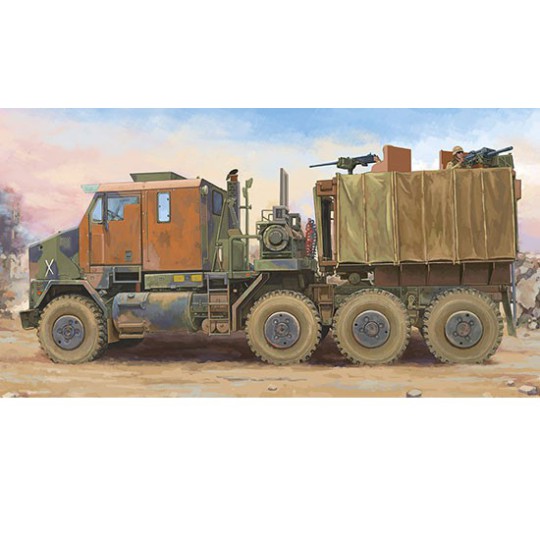 Maquette de Char en plastique M1070 Gun Truck 1/35 Maquette de Char en plastique M1070 Gun Truck 1/35