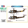 Maquette d'hélicoptère en plastique UH-1C Helicopter 1/48