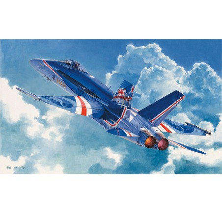 Maquette d'avion en plastique RAAF F/A-18C Hornet 1/48