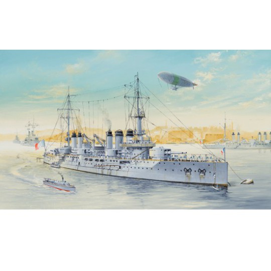 Maquette de Bateau en plastique Navire Voltaire 1/350 Maquette de Bateau en plastique Navire Voltaire 1/350