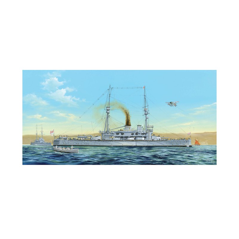 Maquette de Bateau en plastique HMS AGAMENON 1/350