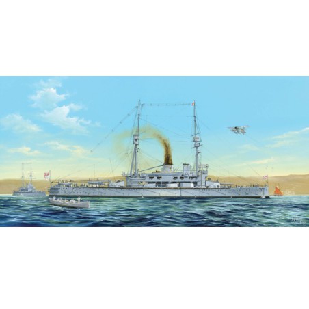 Maquette de Bateau en plastique HMS AGAMENON 1/350