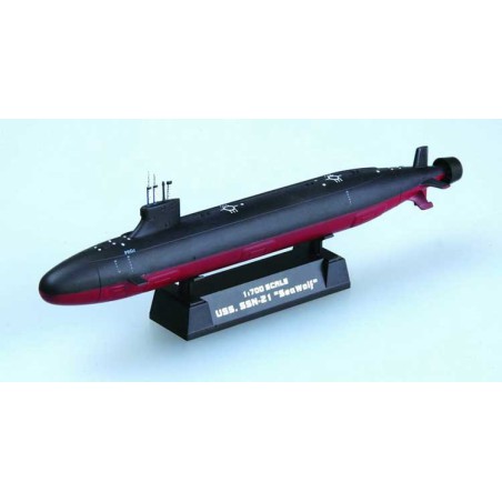 Maquette de Bateau en plastique USS SEAWOLF SSN-21 1/700