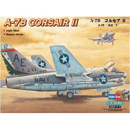 A-7b Corsair II Kunststoffebene Modell 1/72 | Scientific-MHD