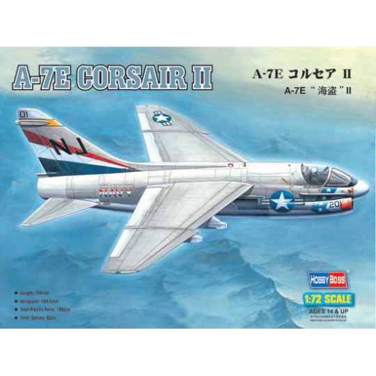 Maquette d'avion en plastique A-7E Corsair II 1/72