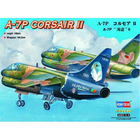Maquette d'avion en plastique A-7P Corsair II 1/72