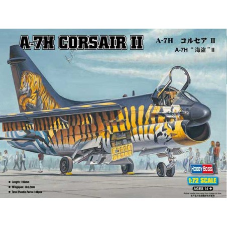 Maquette d'avion en plastique A-7H Corsair II 1/72