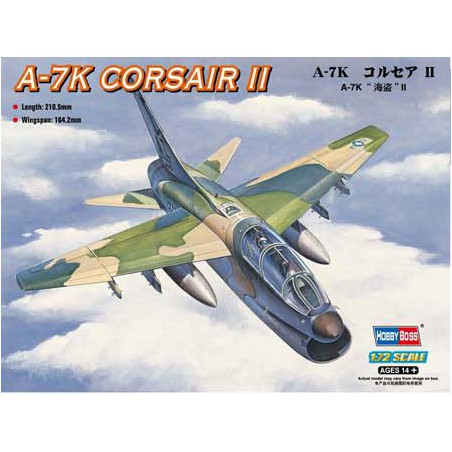 A-7K Corsair II plastic plane model 1/72 | Scientific-MHD