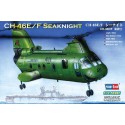 Plastic helicopter model American CH-46F Seaknight 1/72 | Scientific-MHD