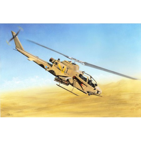 Maquette d'hélicoptère en plastique AH-1S COBRA ATTACK HELI 1/72