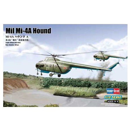 MIL-4A 1/72 MIL-4A plastic helicopter model | Scientific-MHD