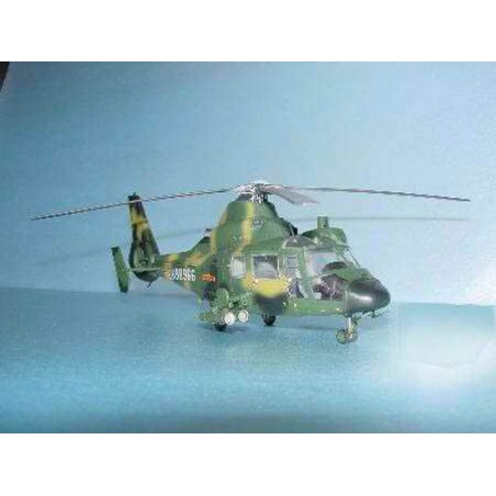 Maquette d'hélicoptère en plastique Z-9G ARMED HELICOPTER