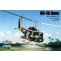 Maquette d'hélicoptère en plastique UH-1B HUEY 1/72