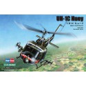 Maquette d'hélicoptère en plastique UH-1C HUEY1/72
