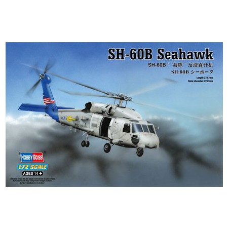 SH-60B Seahawk 1/72 plastic helicopter model | Scientific-MHD