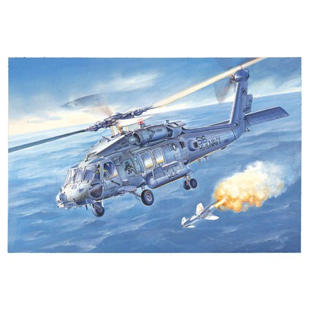 Maquette d'hélicoptère en plastique HH-60H RESCUE HAWK EARLY 1/72