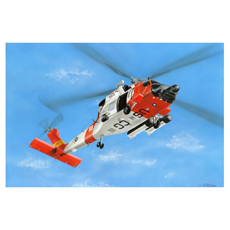 Maquette d'hélicoptère en plastique HH-60J Jayhawk1/72