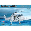 Maquette d'hélicoptère en plastique ROYAL NAVY LYNX HAS.21/72