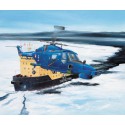 Royal plastic helicopter model Danish lynx mk.90 1/72 | Scientific-MHD