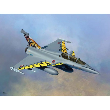 Maquette d'avion en plastique Rafale B 1/72