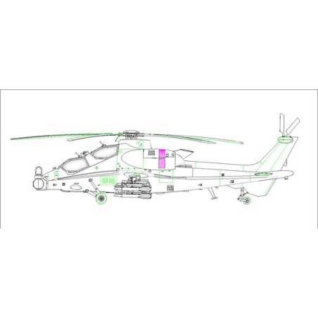 Maquette d'hélicoptère en plastique Z-10 Attack Helicopter 1/72