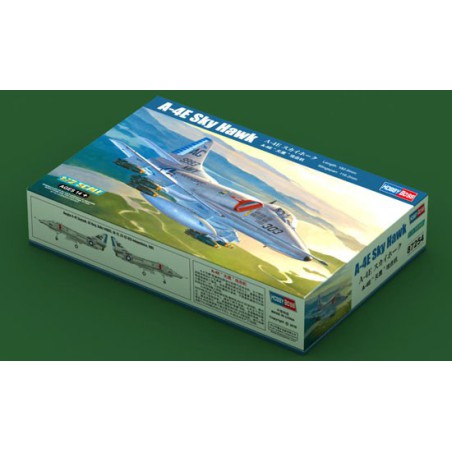 Maquette d'avion en plastique A-4E Sky Hawk 1/72