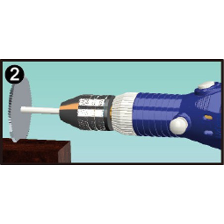 Outil pour maquette Micro perceuse / ponceuse sans fil - Scientific-MHD