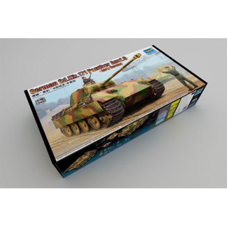 Plastic tank model German Panther G 1/16 | Scientific-MHD