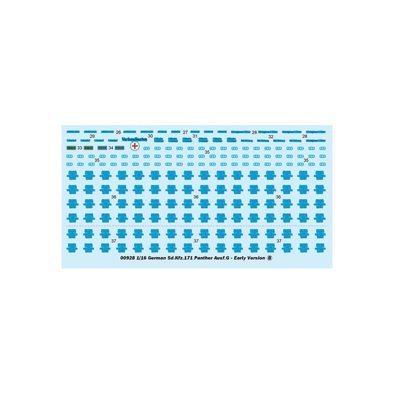 Maquette de Char en plastique German Panther G 1/16 Maquette de Char en plastique German Panther G 1/16